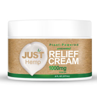 relief cream justhemp 1000mg