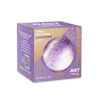bath bombs justhemp lavender
